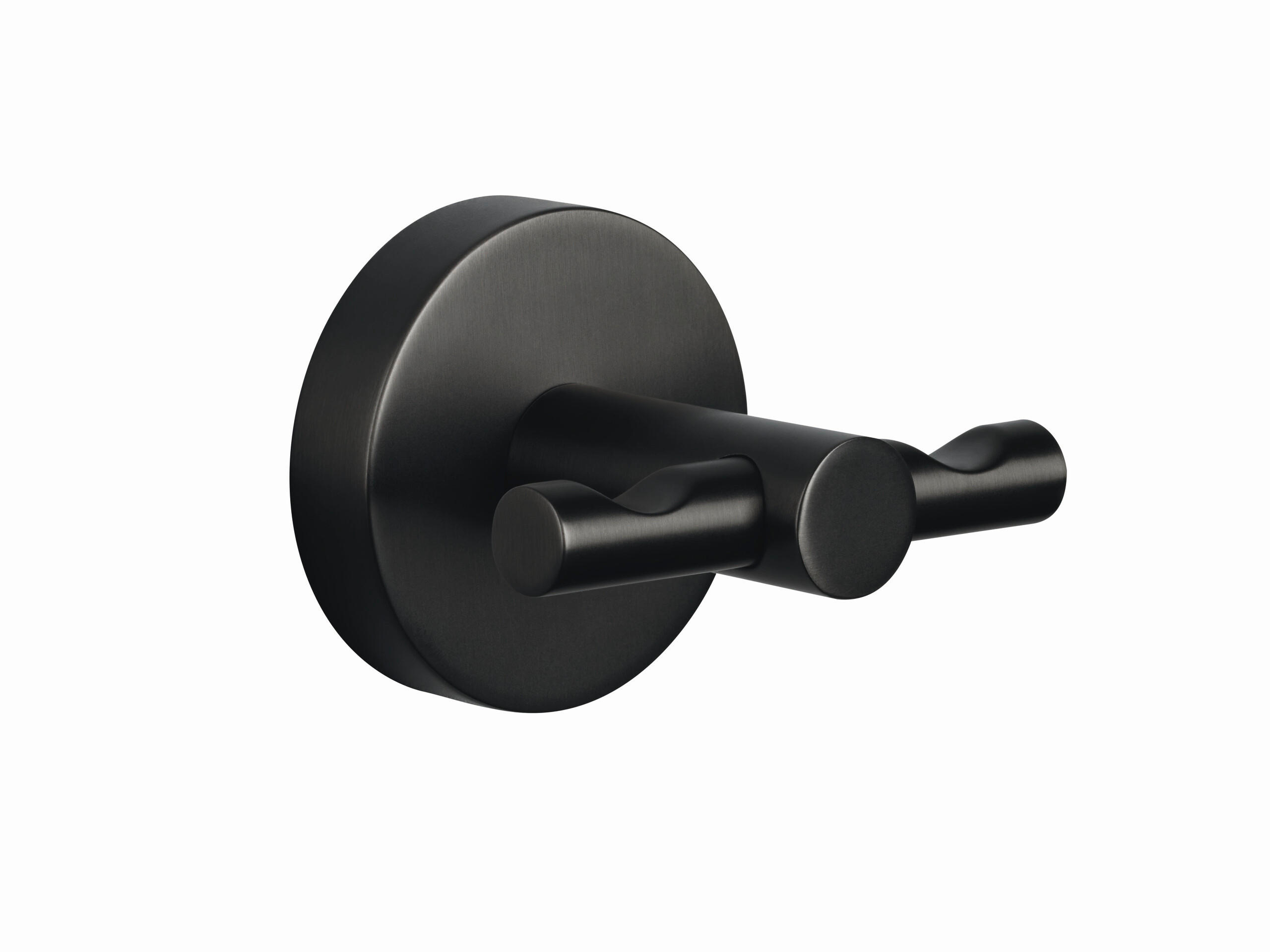 GARDEROBENHAKEN  in Anthrazit  - Anthrazit, Basics, Metall (6,5/5/5,3cm) - Tesa