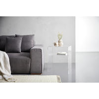 BEISTELLTISCH 50/38/60 cm Klar rechteckig  - Klar, Design, Kunststoff (50/38/60cm) - Xora