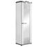 GARDEROBENSCHRANK 65/206,6/41,6 cm - Chromfarben/Eichefarben, Design, Holzwerkstoff/Metall (65/206,6/41,6cm) - Xora GARDEROBENSCHRANK 65/206,6/41,6 cm - Chromfarben/Eichefarben, Design, Holzwerkstoff/Metall (65/206,6/41,6cm) - Xora