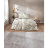 BETTWÄSCHE Atelier Flanell 155/220 cm  - Naturfarben, Design, Textil (155/220cm) - Estella