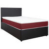 BOXBETT 120/200 cm  in Rot, Schwarz  - Rot/Schwarz, KONVENTIONELL, Holz/Holzwerkstoff (120/200cm) - MID.YOU