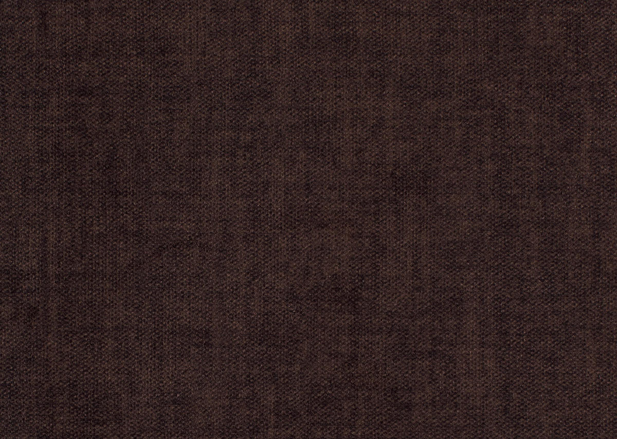 ECKSOFA Dunkelbraun Webstoff  - Dunkelbraun/Schwarz, Design, Textil/Metall (282/182cm)