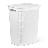 WÄSCHETONNE - Weiß, Basics, Kunststoff (43,1/34/52,9cm) - Rotho