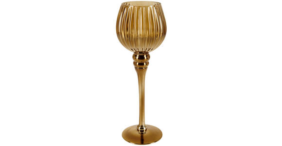 WINDLICHT - Braun, LIFESTYLE, Glas (10/30cm) - Ambia Home
