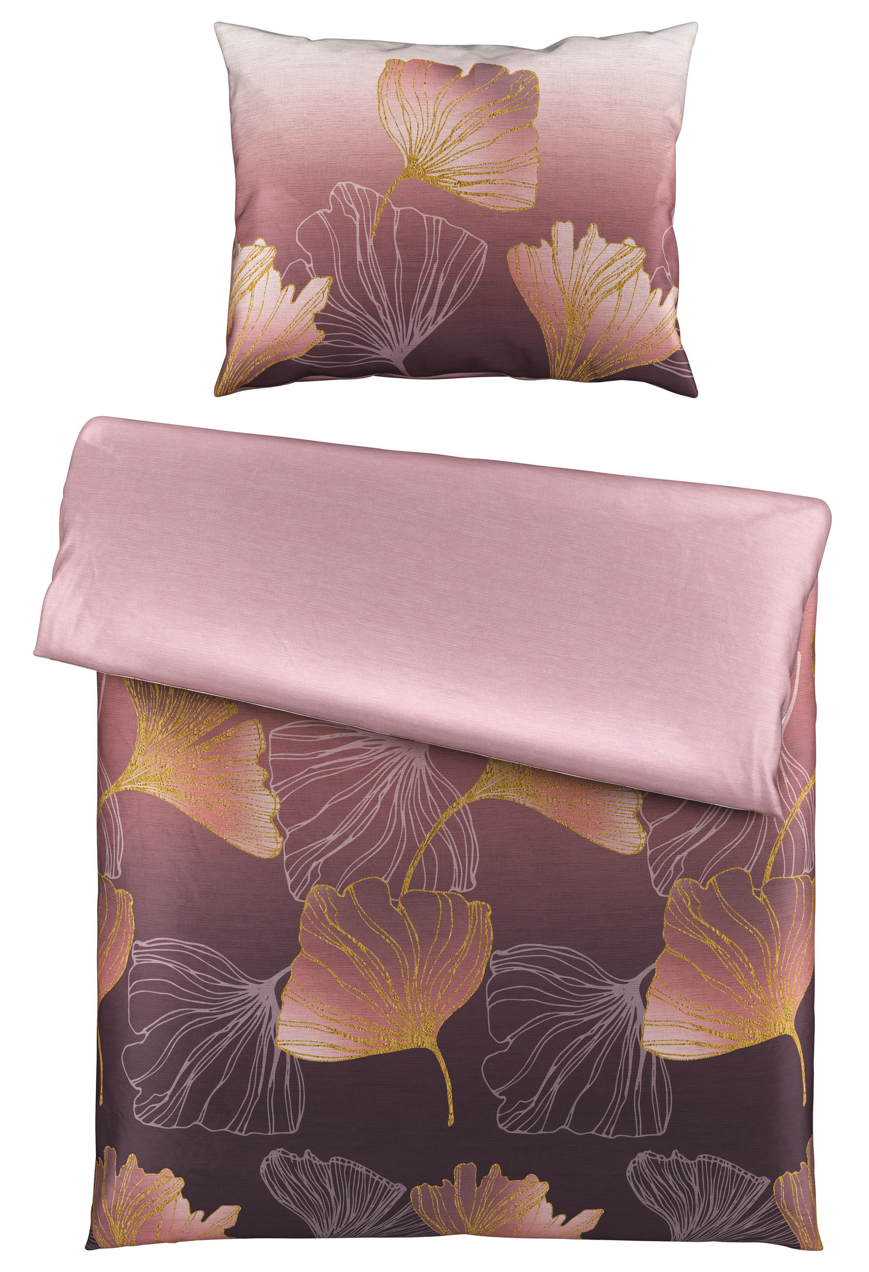 WENDEBETTWÄSCHE Mavie Satin 140/200 cm  - Multicolor, KONVENTIONELL, Textil (140/200cm) - Novel