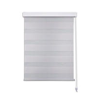 ZEBRA ZAVESA siva, tekstil - siva, Osnovno, tekstil (140/160cm) - Boxxx