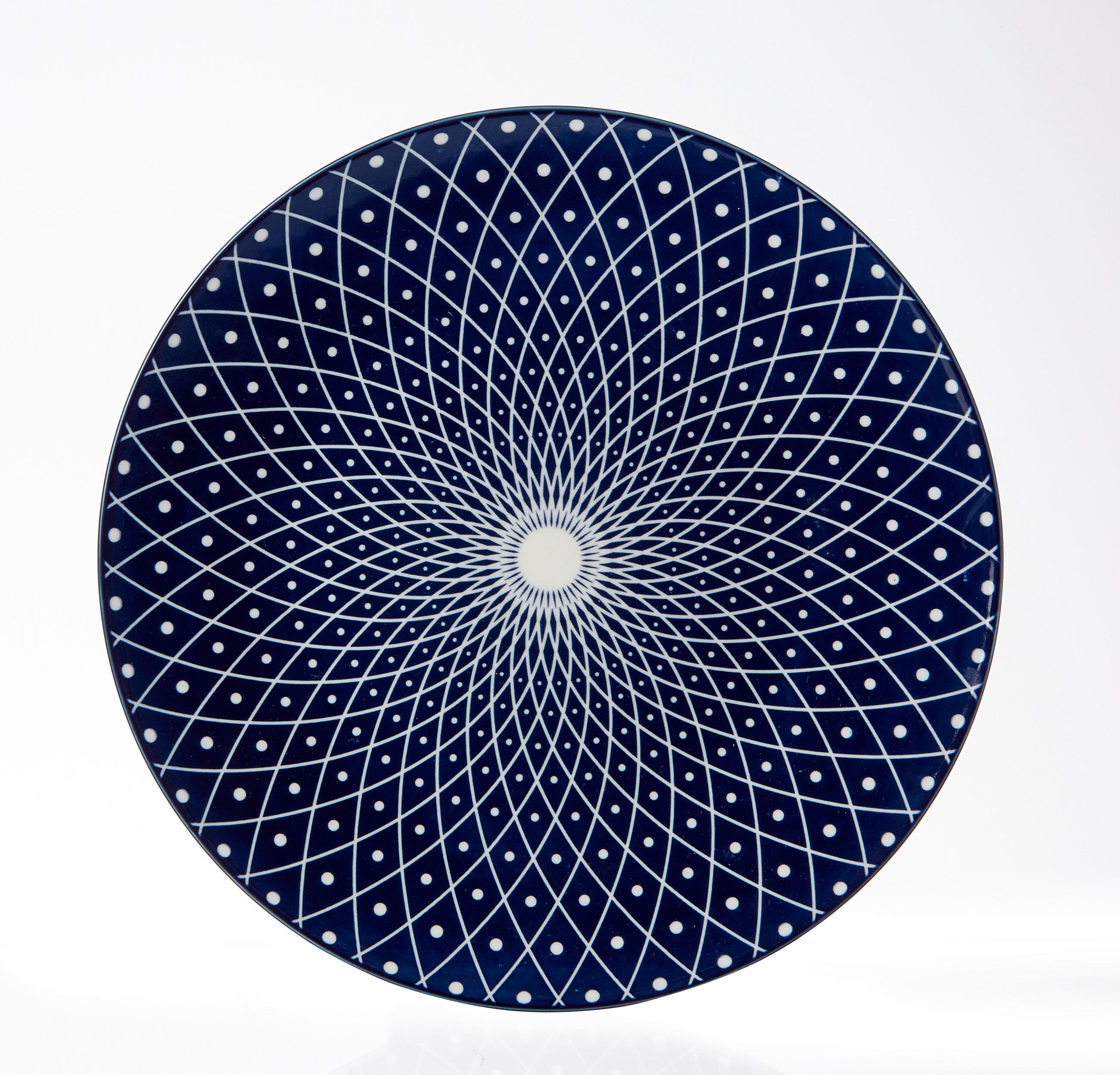 SPEISETELLER Blau, Weiß 26,5 cm ROYAL REIKO  - Blau/Weiß, Basics, Keramik (26,5cm) - Ritzenhoff Breker