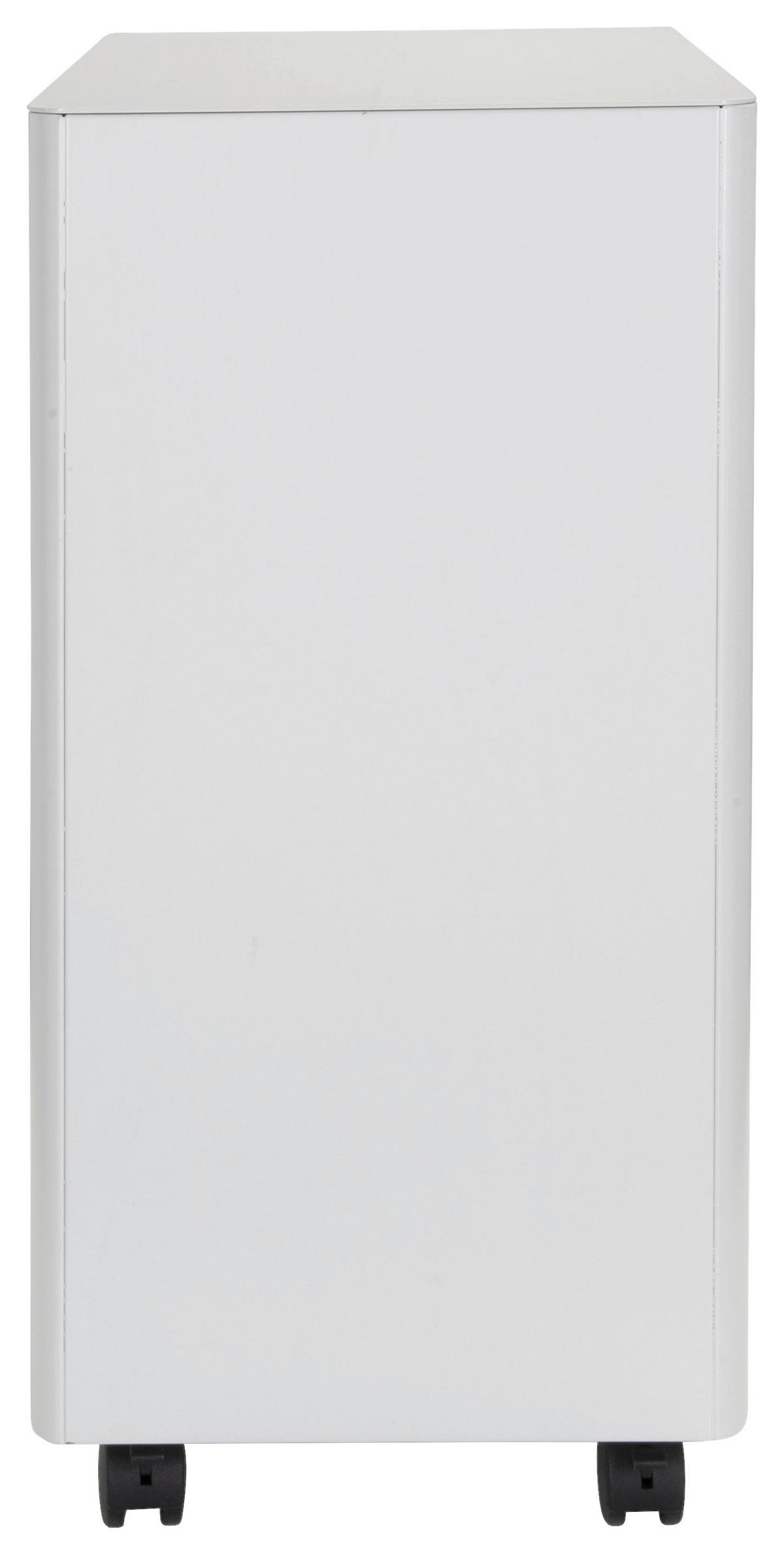 ROLLCONTAINER Weiß  - Weiß, MODERN, Kunststoff/Metall (30/59/50cm) - MID.YOU