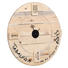WANDUHR Naturfarben 78 cm - Naturfarben, Trend, Holz/Metall (78cm) - Carryhome WANDUHR Naturfarben 78 cm - Naturfarben, Trend, Holz/Metall (78cm) - Carryhome