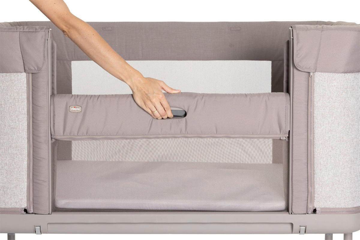 BEISTELLBETT Next2me Forever  - Beige, Basics (121/91,1/108,2/73,8cm) - Chicco