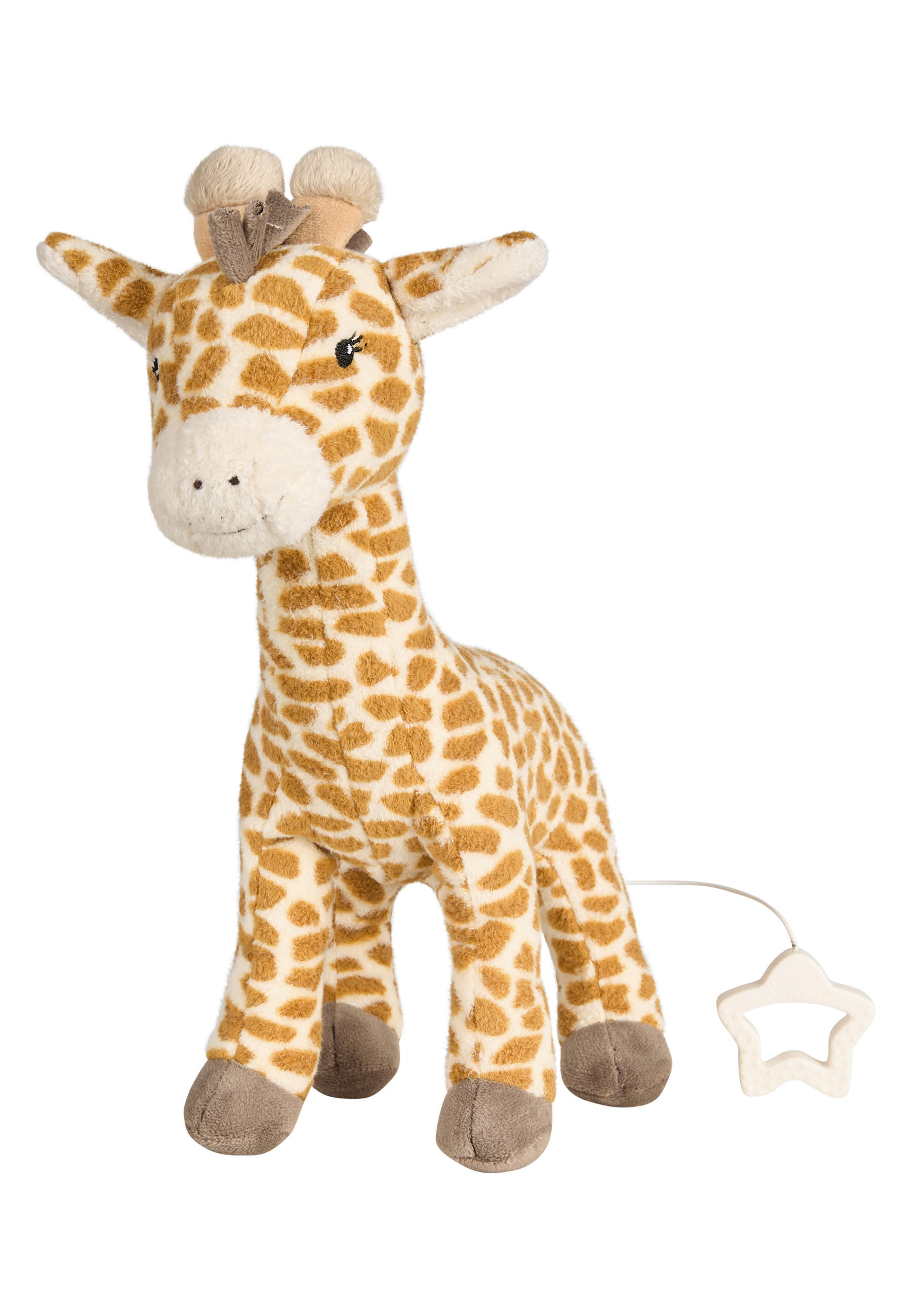 SPIELUHR Giraffe Kaya 31/26/9 cm  - Dunkelgelb, Basics, Textil (31/26/9cm) - Sterntaler