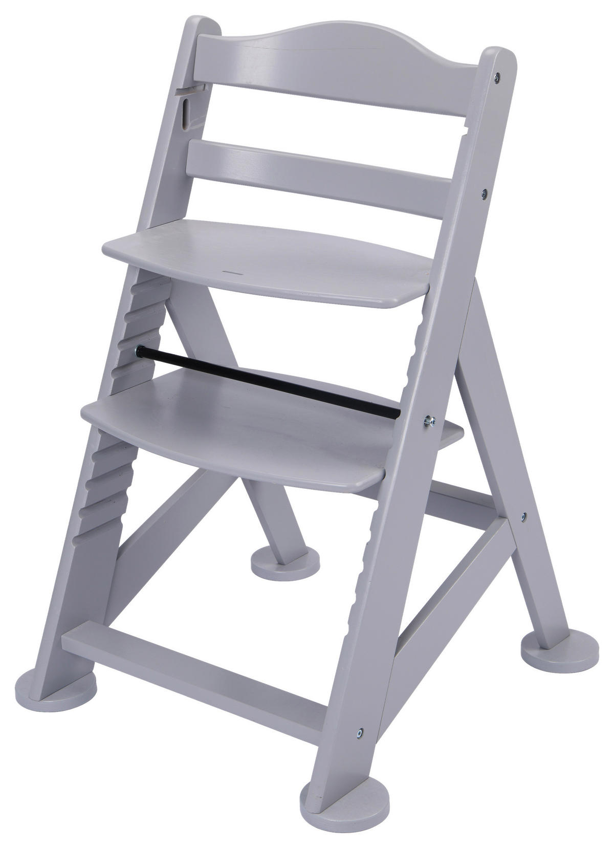 HOCHSTUHL FYNN  - Grau, KONVENTIONELL, Holzwerkstoff/Textil (55.5/55/80cm)