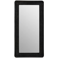 WANDSPIEGEL 99/192/5 cm    in rechteckig  - Schwarz, Design, Glas/Holzwerkstoff (99/192/5cm) - Novel