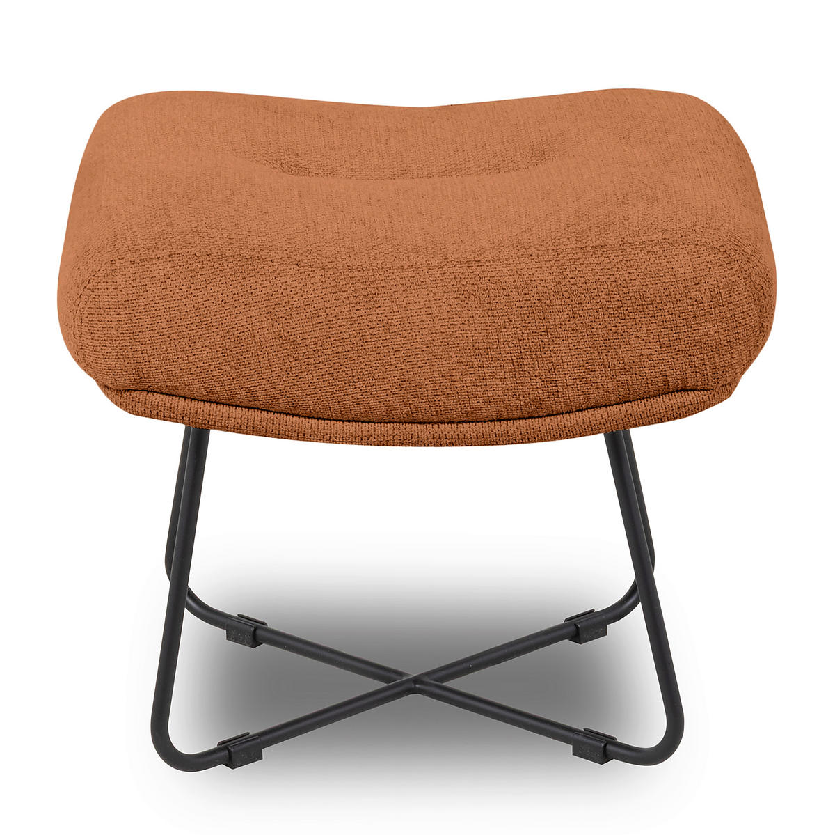 SESSELSET Chenille Rot  - Weiss/Rot, Design, Textil/Metall (67/87/74cm) - Livetastic