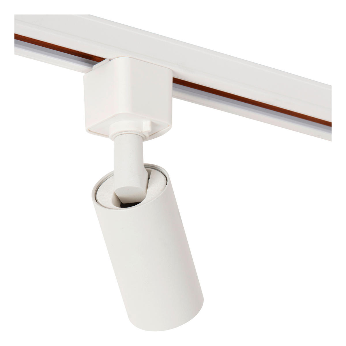 SCHIENENSYSTEM Track 4/4.6/14.3 cm   - Weiß, Basics, Metall (4/4.6/14.3cm) - Lucide