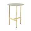 BEISTELLTISCH Goldfarben  - Goldfarben, Design, Metall (40/54/40cm) - Kayoom