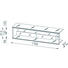 TV-RACK Glas, Metall Anthrazit, Weiß - Anthrazit/Weiß, KONVENTIONELL, Glas/Metall (170/42/40cm) TV-RACK Glas, Metall Anthrazit, Weiß - Anthrazit/Weiß, KONVENTIONELL, Glas/Metall (170/42/40cm)
