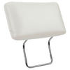KOPFSTÜTZE - Weiß, MODERN, Leder (50/25/12cm) - Sit & More
