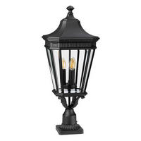 SVETILKA PODNOŽJA  Elstead Cotsln      30.5/78 cm       - črna, Konvencionalno, kovina/steklo (30.5/78cm) - Elstead Lighting