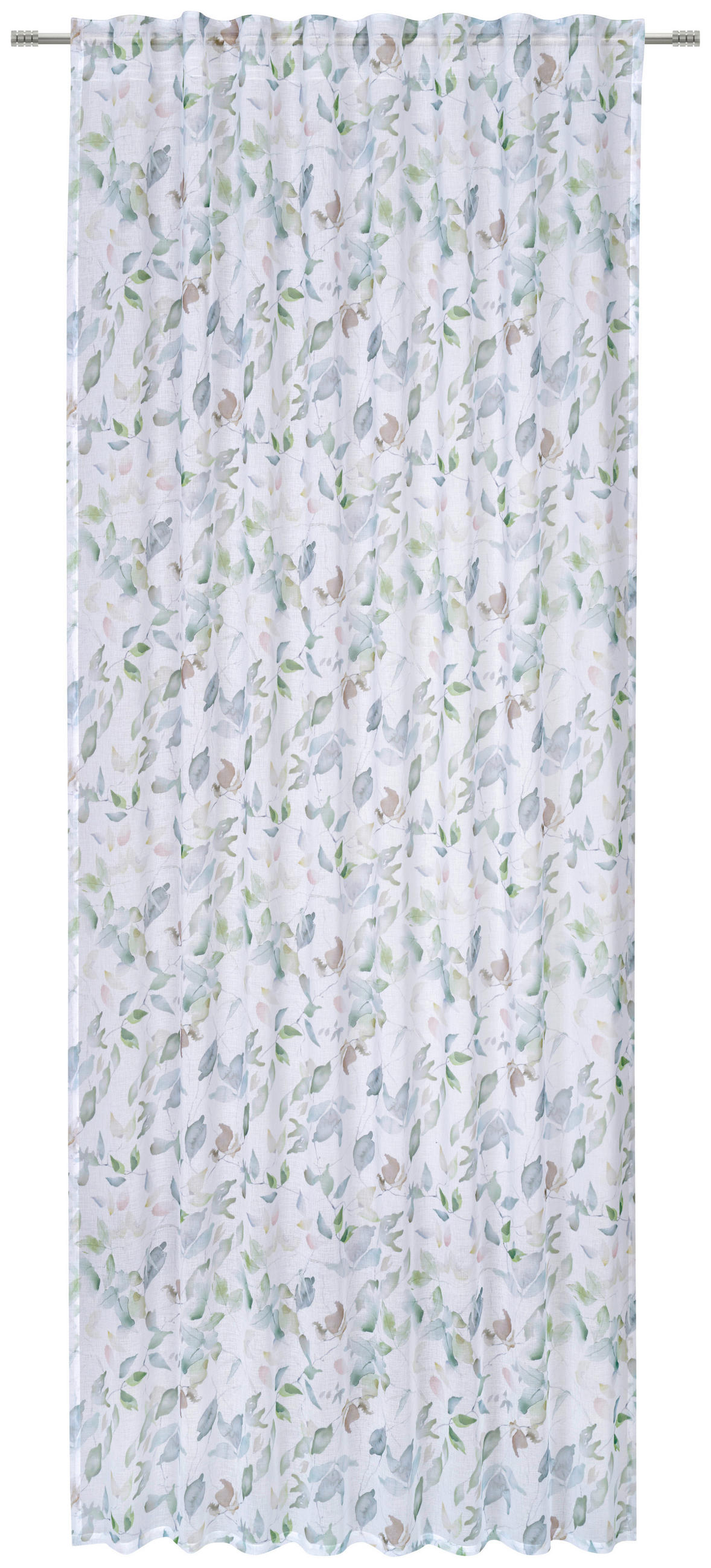 FERTIGVORHANG  transparent   135/245 cm  - Blau, Natur, Textil (135/245cm) - Esposa