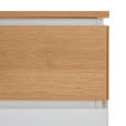 SIDEBOARD in 190/80/40 cm - Eichefarben/Weiß, KONVENTIONELL, Holz/Holzwerkstoff (190/80/40cm) - Novel