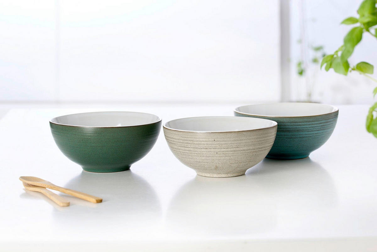 SCHALE Lapaz   - Grün, Basics, Keramik (17,5/8cm) - Ritzenhoff Breker
