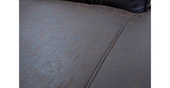 ECKSOFA in Lederlook Grün  160/295 cm  - Schwarz/Grün, Design, Textil/Metall (160/295cm) - Hom`in