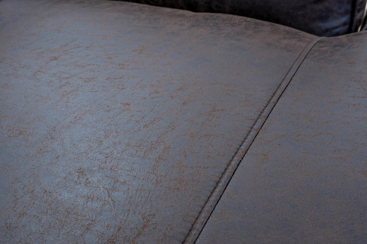 ECKSOFA in Lederlook Grün  - Schwarz/Grün, Design, Textil/Metall (160/295cm) - Livetastic