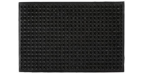 FUßMATTE 40/60 cm HOME - Schwarz, KONVENTIONELL, Kunststoff/Textil (40/60cm) - Esposa
