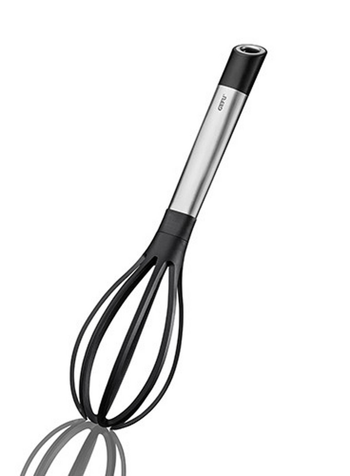 SCHNEEBESEN Primeline  - Edelstahlfarben/Schwarz, Basics, Kunststoff/Metall (6,8/29,5cm) - Gefu