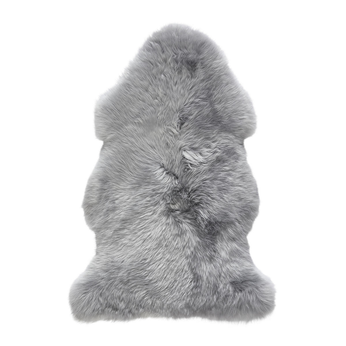 OVČÍ KOŽEŠINA, 60/90-95 cm, šedá - šedá, Natur, kožešina (60/90-95cm) - Linea Natura