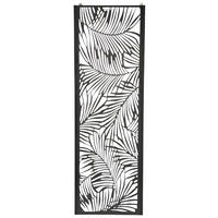 SICHTSCHUTZ - Schwarz, MODERN, Metall (50/150cm) - Prestige Home