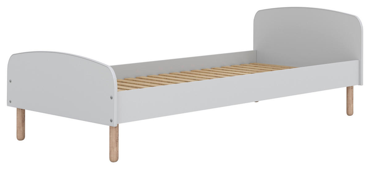 KINDER-/JUNIORBETT - Birkefarben/Buchefarben, MODERN, Holz/Holzwerkstoff (90/200cm) - MID.YOU