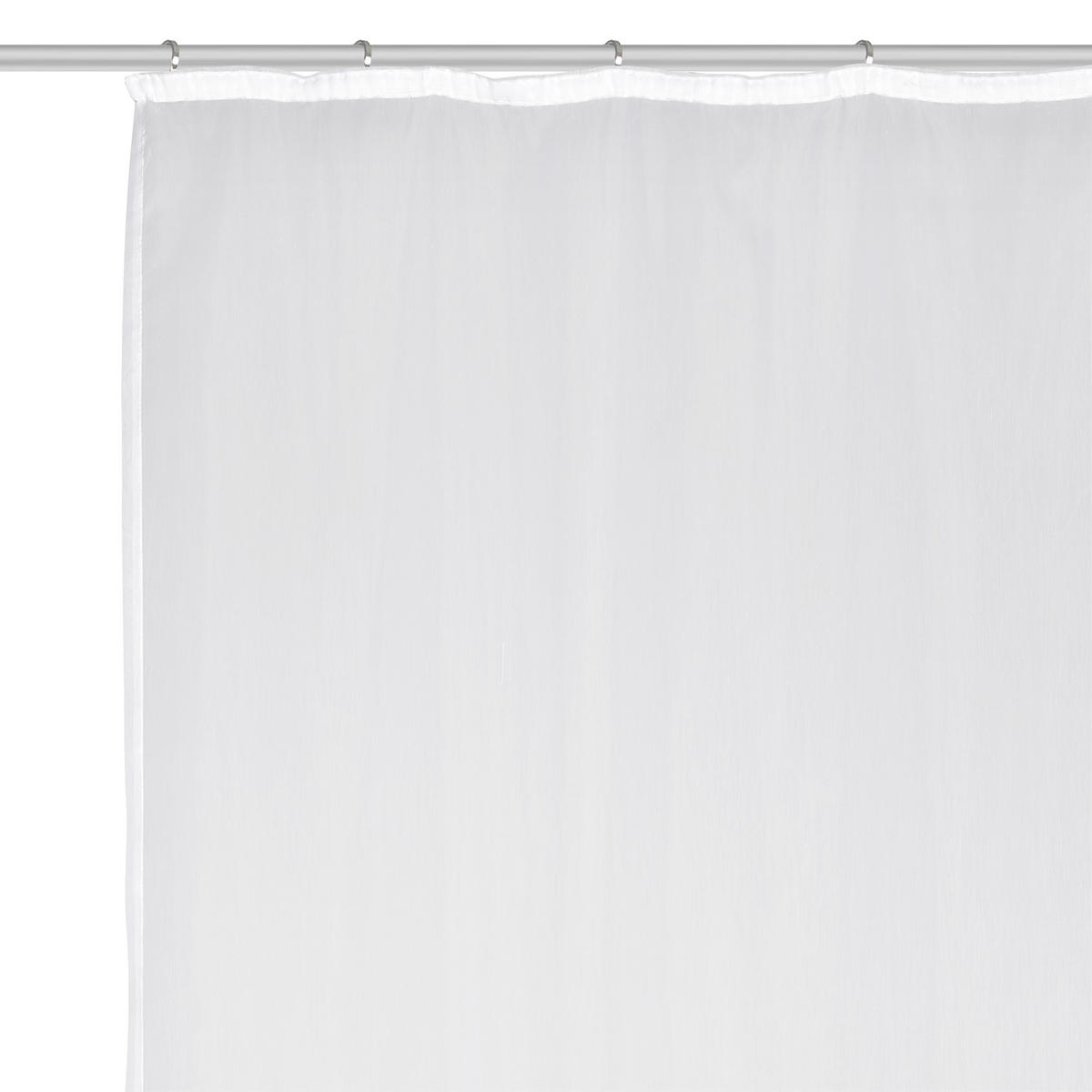 KUSOVÁ ZÁCLONA, 300/245 cm - bílá, Basics, textil (300/245cm) - Boxxx