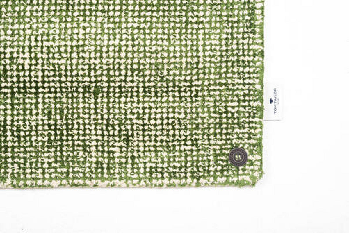 HANDWEBTEPPICH 190/290 cm Grün  - Grün, Basics, Textil (190/290cm) - Tom Tailor