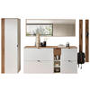 GARDEROBE 7-teilig  in 305/179/37 cm  - Weiß/Eiche Artisan, Design, Holzwerkstoff (305/179/37cm) - Voleo