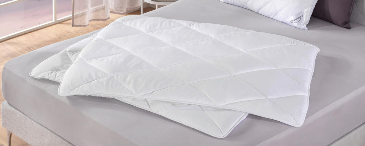 WINTERDECKE  Oviedo  135/200 cm   - Weiß, Basics, Textil (135/200cm) - Sleeptex
