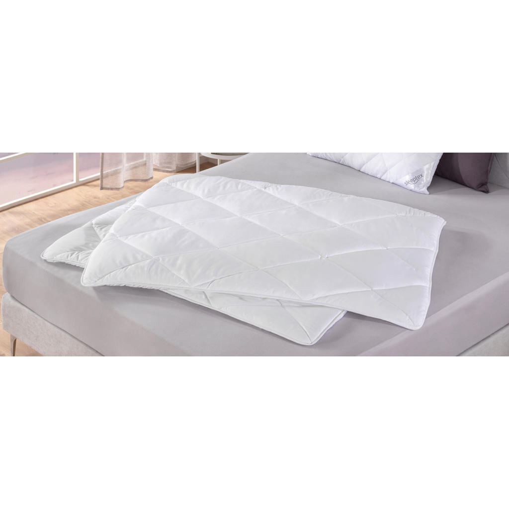 Thumbnail - Sleeptex Winterdecke Oviedo, Weiß, Textil, Füllung: Polyester, 135x200 cm, Oeko-Tex® Standard 100, für Hausstauballergik...
