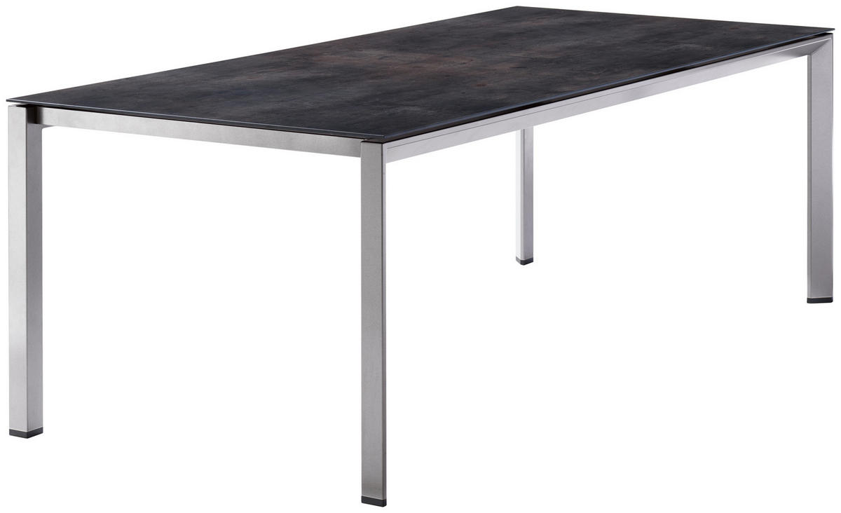 GARTENTISCHGESTELL 220/100/74 cm Metall  - Graphitfarben, Basics, Metall (220/100/74cm) - Sieger