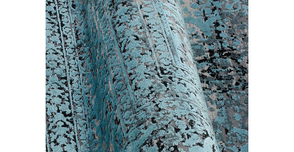 VINTAGE-TEPPICH 160/230 cm Blau  - Blau, Design, Textil (160/230cm) - Dieter Knoll