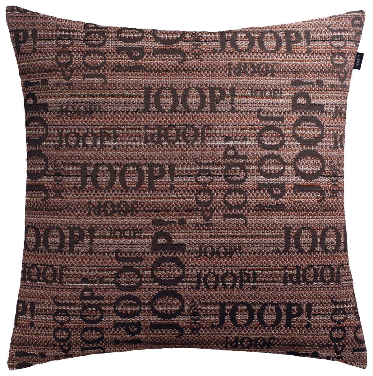 POLSTER 50/50 cm   - Dunkelrosa/Braun, Basics, Textil (50/50cm) - Joop!
