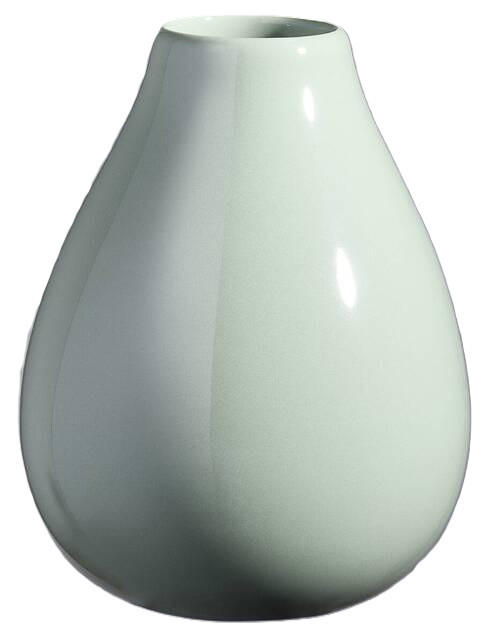 VASE  - Olivgrün, Basics, Keramik (14/14/18cm)
