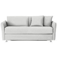 SCHLAFSOFA in Textil Naturfarben  - Chromfarben/Naturfarben, Modern, Textil/Metall (194/85/100cm) - Bali