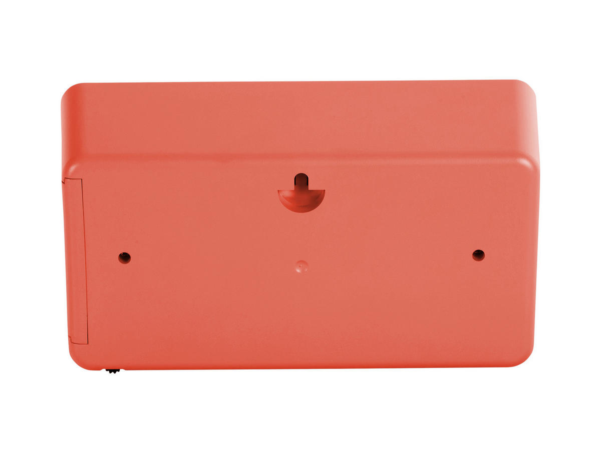 UHR  Rot  - Rot, Basics, Kunststoff (18/7/9cm) - Karlsson