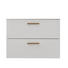 WASCHTISCHUNTERSCHRANK 71/51/43 cm - Eichefarben/Weiß, KONVENTIONELL, Holz/Holzwerkstoff (71/51/43cm) - Xora WASCHTISCHUNTERSCHRANK 71/51/43 cm - Eichefarben/Weiß, KONVENTIONELL, Holz/Holzwerkstoff (71/51/43cm) - Xora