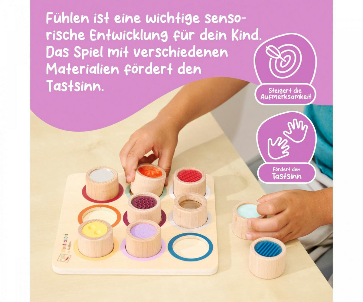 LERNSPIEL  - Multicolor, Basics, Holz (5/19,5/19,5cm) - Eichhorn