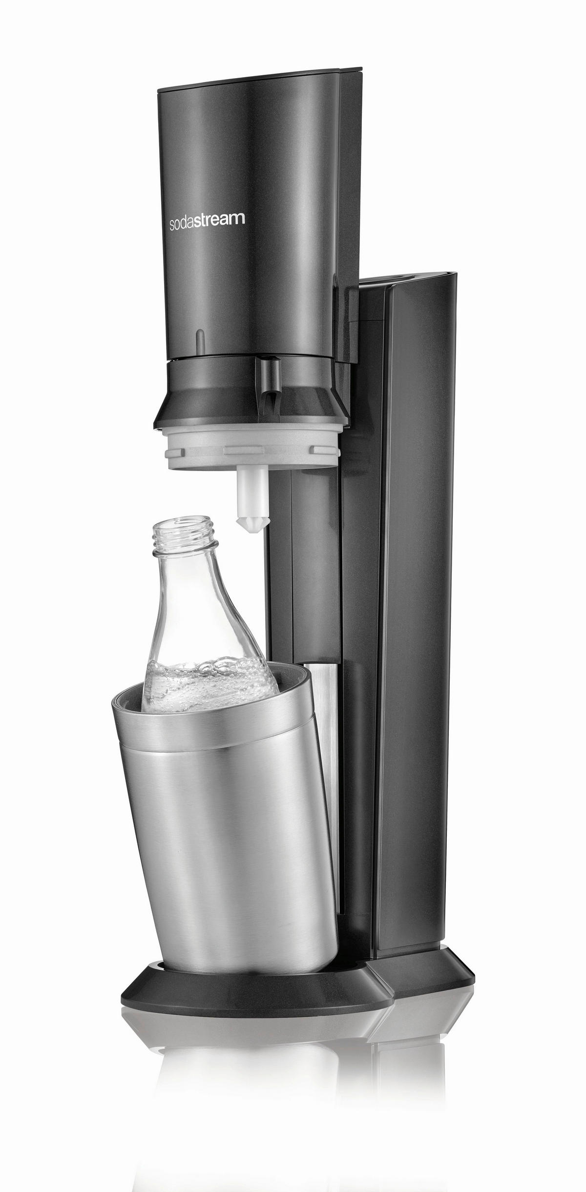 WASSERSPRUDLER Crystal inkl. 3 Flaschen  - Basics (29/45/20cm) - SodaStream