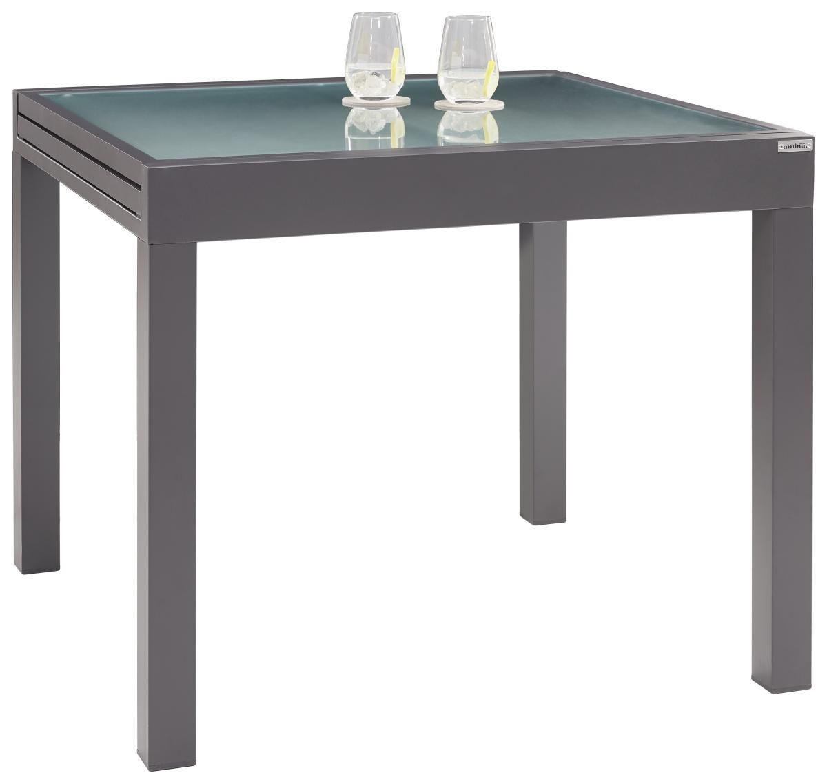 Masă grădină 90-180/90/75 cm Mobilier de grădină 90-180/90/75