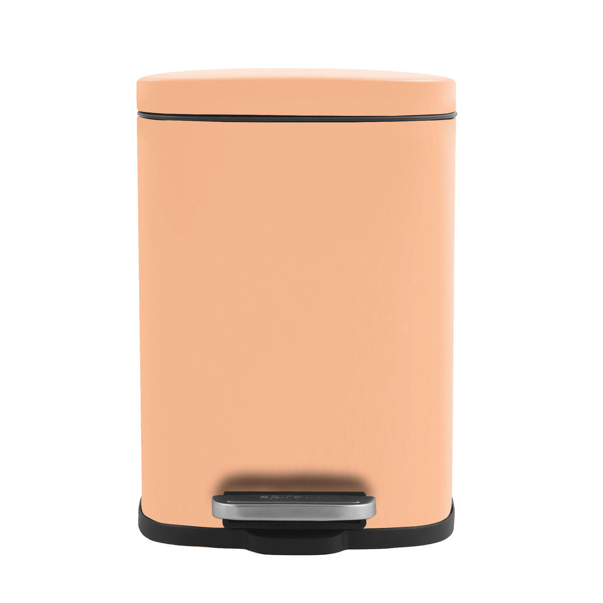 TRETEIMER AKIRA 5 L  - Orange, Basics, Metall (21.4/17.6/30cm) - Spirella