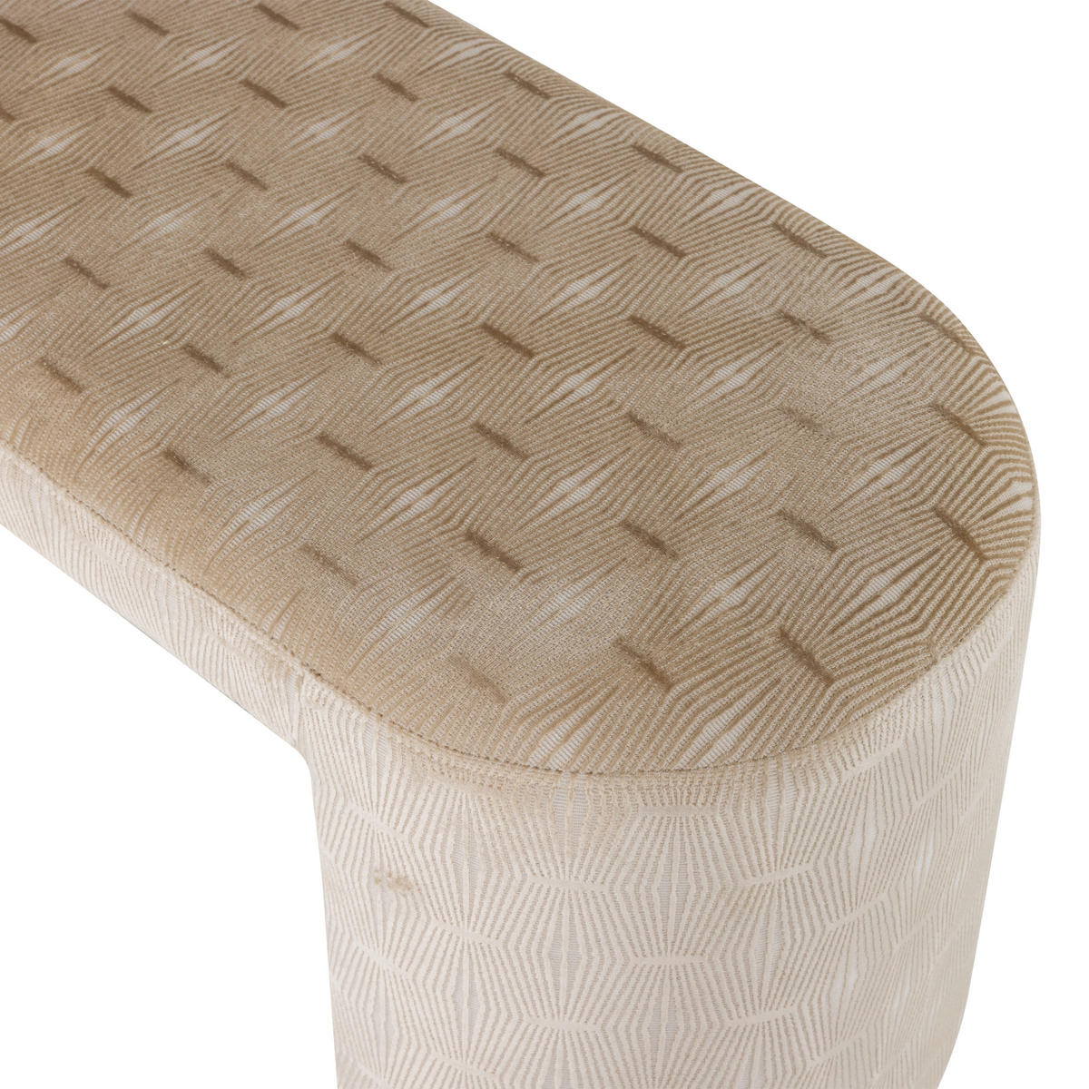 SITZBANK 130/46/46 cm Braun, Naturfarben  - Braun/Naturfarben, MODERN, Textil (130/46/46cm) - Livetastic